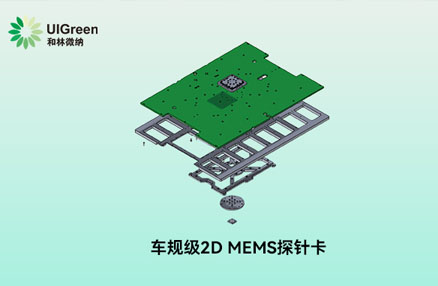 车规级2D MEMS探针卡，三温测试完成验收