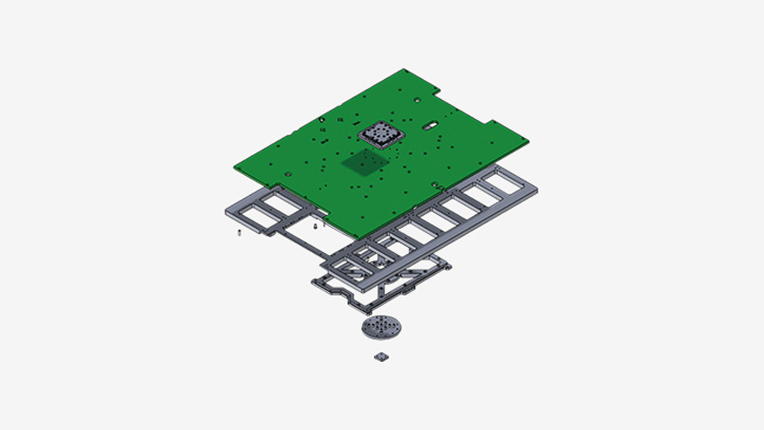 开始生产线针、2D MEMS 探针卡